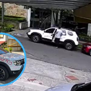 El hombre llegó a las 3:00 de la mañana del domingo y movió el carro en la tarde. 