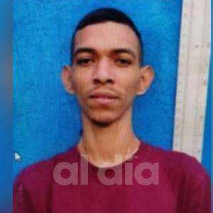 Aspecto del joven que se dio a la fuga