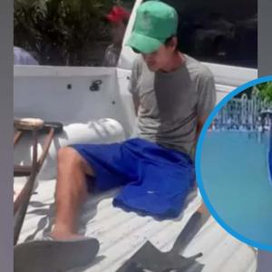 El delincuente fue sorprendido gracias a la grabación de una cámara de seguridad