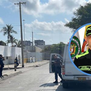 Escena del crimen y la imagen de Jorge Urquijo