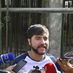 El alcalde Jaime Pumarejo. 