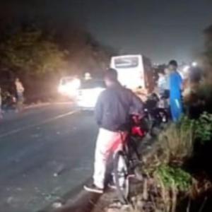 El hecho dejó a los dos pasajeros de la motocicleta como las principales víctimas.