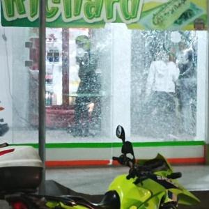 La Policía hace presencia en el lugar de los hechos. 