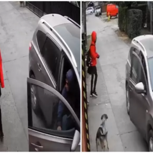 Video de un intento de secuestro en Chile 