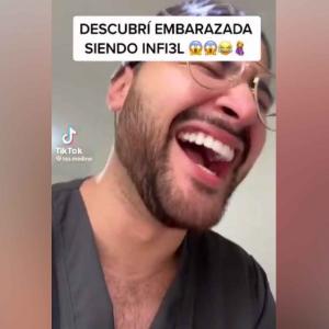 Aspecto del doctor que contó la historia a través de redes sociales. 