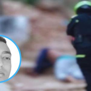 la Policía revisa cámaras de seguridad para establecer cómo llegó a la zona el hombre. 