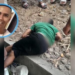 La víctima falleció en el lugar de los hechos. 