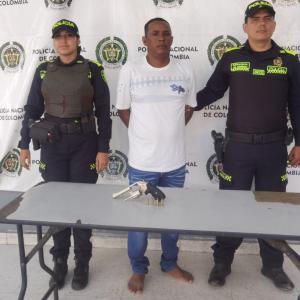 Uno de los capturados. 