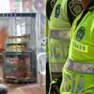 En video quedó registrado el operativo. 