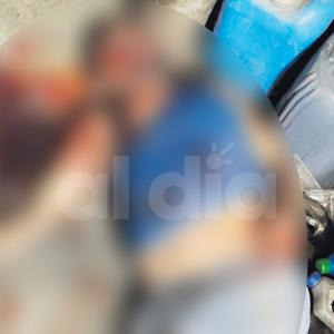 Aspecto del crimen cometido en las últimas horas en la Zona Bananera. 