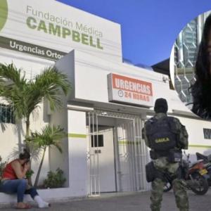 Aspecto del centro médico al que fue trasladada la víctima de los hechos