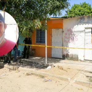 El feminicida de y la casa en la que fue encontrado el cuerpo. 