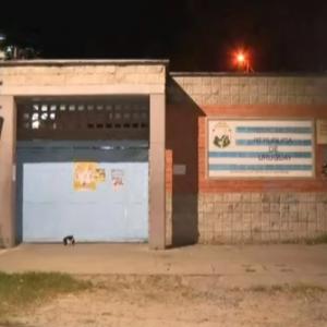 Aspecto del colegio en el que la niña quedó abandonada