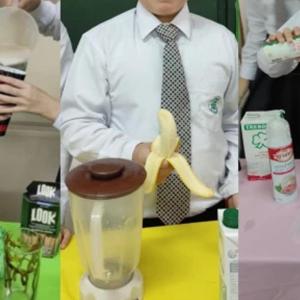 Aspecto de los trabajos que desempeñan los estudiantes en la institución