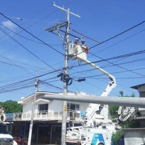 Trabajos de Air-e en Barranquilla