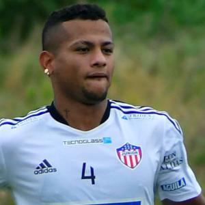 César Haydar durante uno de los entrenamientos de Junior en la pretemporada