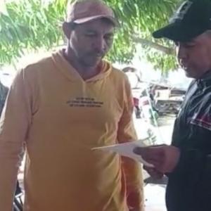 Carlos Manuel Villarreal al momento de su captura