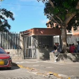 Aspecto de Medicina Legal, hasta donde la Fiscalía trasladó a 