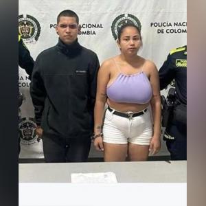 La pareja quedó detenida por su proceder criminal durante este fin de semana