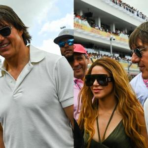 Shakira y Tom Cruise