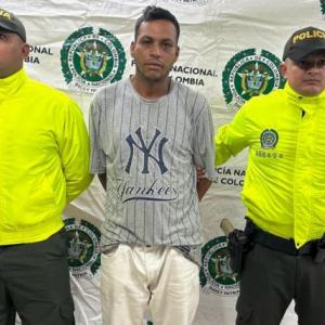 Alias el Roble, el sujeto capturado por las autoridades