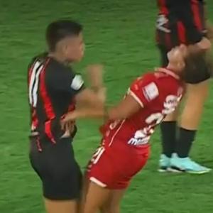 el momento del impacto