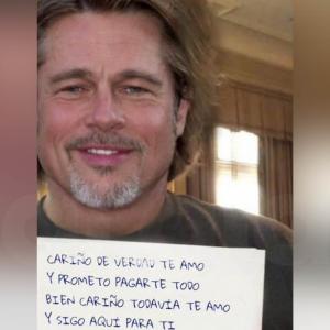 El hombre hacía fotomontajes y, en vez de su rostro, ponía la cara del famoso actor de Hollywood