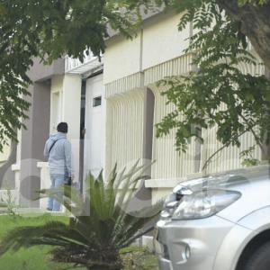 Fachada de la vivienda a la que ingresaron los asesinos