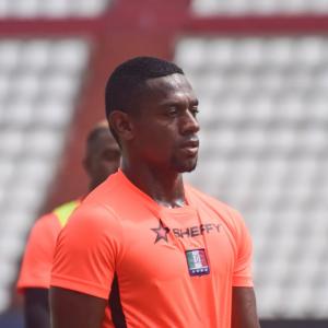 Pablo Rojas en sus días como jugador de Once Caldas. 