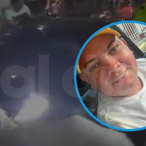 El sujeto víctima de los hechos fue identificado como Gerson Gutiérrez