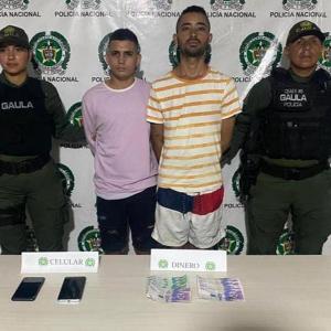 Los dos sujetos capturados en las últimas horas por las autoridades