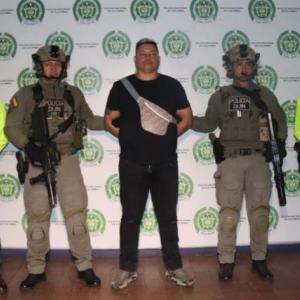 Alias Bayron al momento de su captura