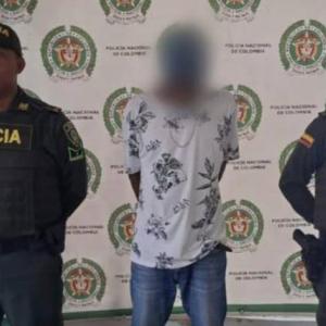 el hombre tras su captura