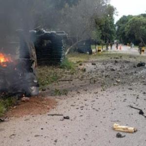 Explosión registrada en horas de la tarde de este viernes