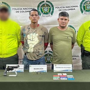 alias Adán y 'Xavierciño', los dos sujetos capturados por las autoridades en las últimas horas