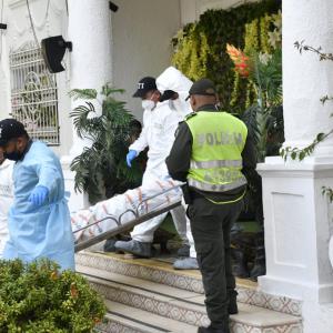 El levantamiento del cadáver