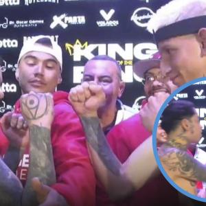 Momento del cara a cara entre los generadores de contenido