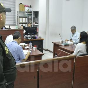 Audiencia celebrada este jueves