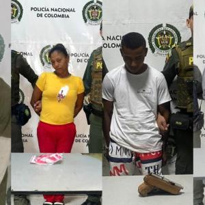 Los cuatro sujetos, capturados en operativos diferentes momentos por la Policía