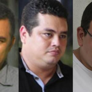 Juan Manuel y Brayan Borré Barreto. Al lado Mayger Borré Martínez, hijo de Juan Manuel.