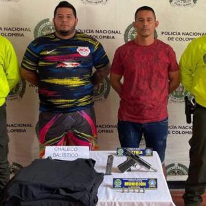 Los sujetos capturados por las autoridades