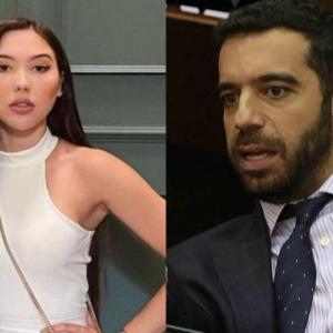 Aida Victoria Merlano a la derecha y a la izquierda el excongresista Arturo Char