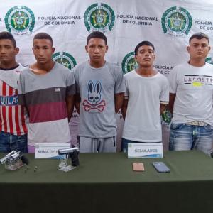 Los siete capturados por las autoridades en las últimas horas