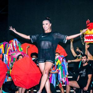 Natalia de Casto, reina del 2023, en uno de sus ensayos