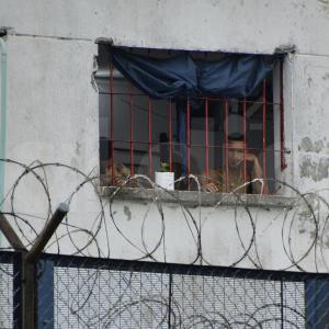 Imagen desde el exterior de la cárcel Modelo de Barranquilla