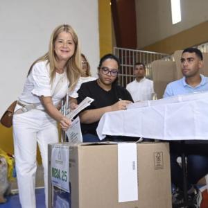 Elsa Noguera, gobernadora del Atlántico