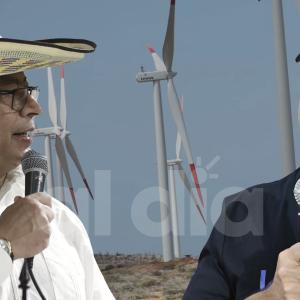 Presidente Gustavo Petro y Alejandro Char