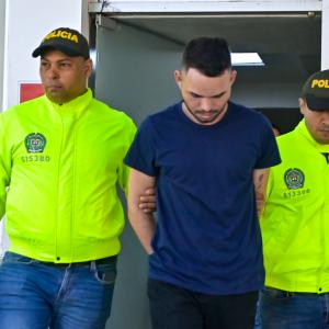 El hombre durante el pasado 22 de noviembre, día en el que fue capturado por las autoridades