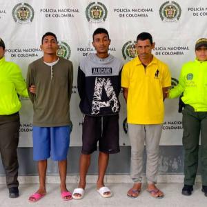 Los sujetos capturados por las autoridades en las últimas horas