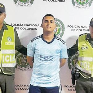 El capturado por las autoridades quedó a disposición de la autoridad competente